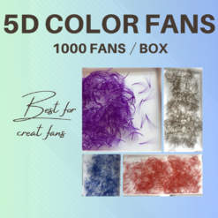 5D COLOR PROMADE FANS