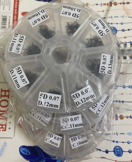 1000 FANS PER BOX - 5D MIX LENGTH LOOSE FANS - Image 2