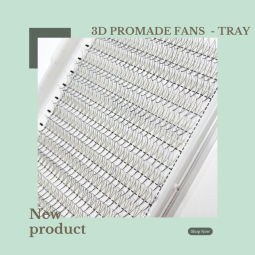 400 FANS 3D PROMADE FANS (TRAY)